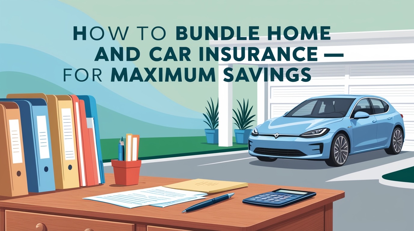 How to Bundle Home and Car Insurance for Maximum Savings