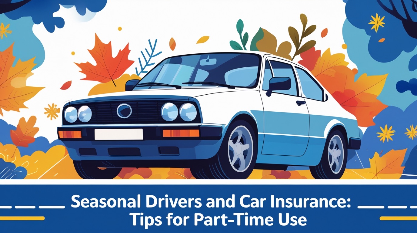 Seasonal Drivers and Car Insurance: Tips for Part Time Use
