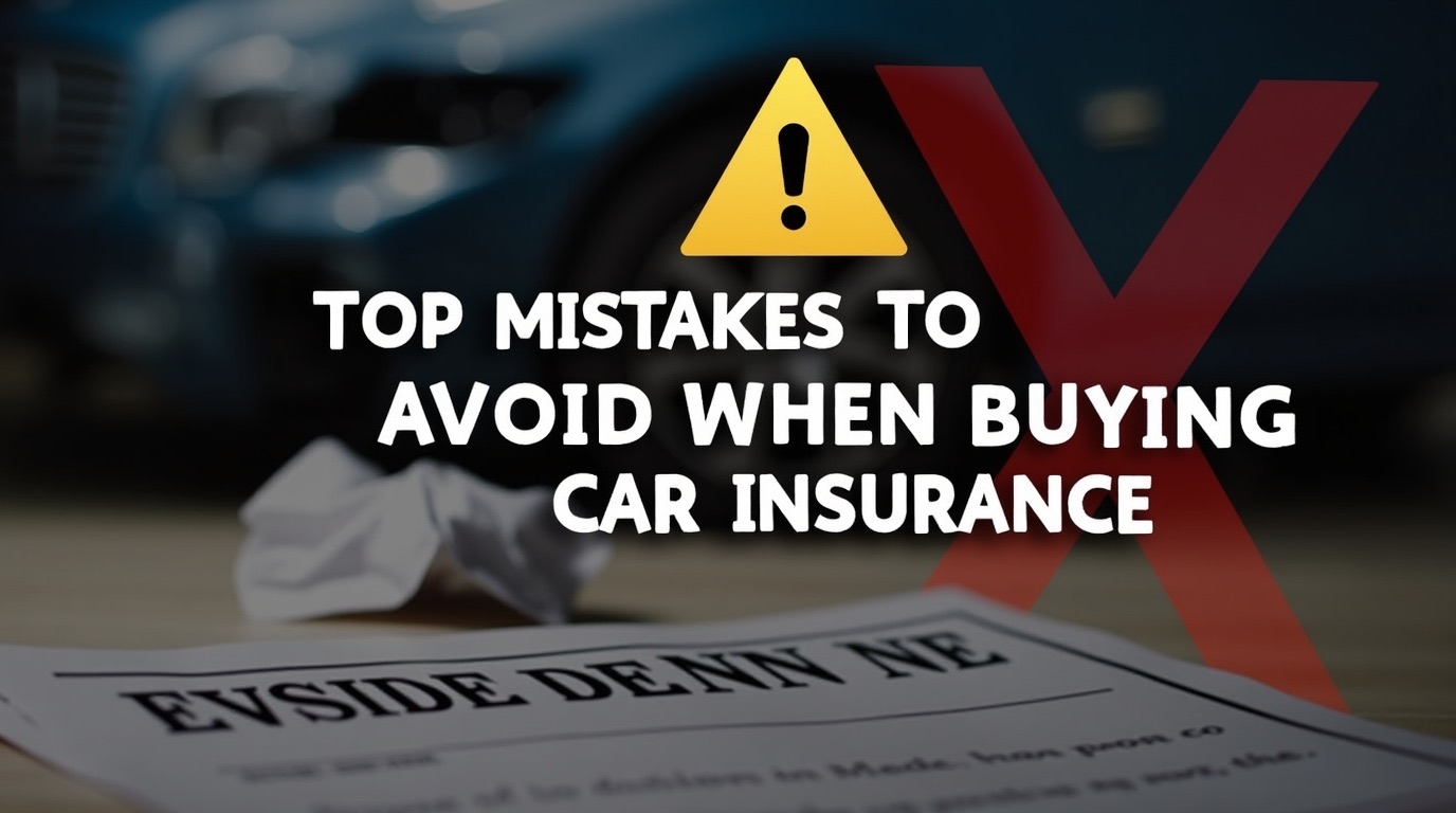 Top Mistakes to Avoid When Buying Car Insurance