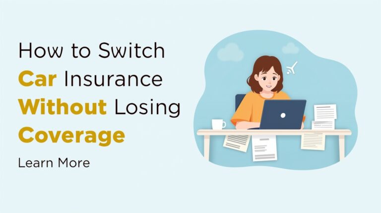 How to Switch Car Insurance Companies Without Losing Coverage